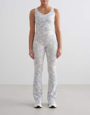 Aim'n - Blossom Rose Sense - Mehrfarbige, ausgestellte Leggings-Bunt