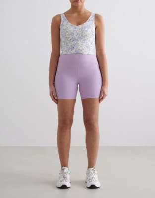 Aim'n - Blossom Sense - Midi-Shorts in Flieder-Lila