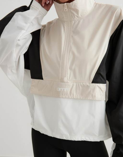 Aim'n Cafe au lait Balance Windstopper-Jacke mit Stehkragen in Beige, 2 von 4