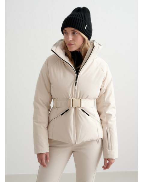 Aim'n Café au lait verbier jacket in beige - view 1