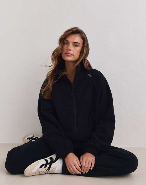 Aim'n chaqueta polar con cremallera negra, 4 de 4