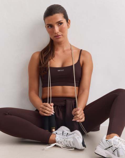 Aim'n Chocolate sculpting fit tights and bra set - view 1
