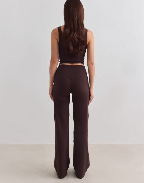 Aim'n - Chocolate Sense - Sæt med BH og leggings med lige ben - view 1