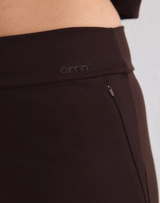 Aim'n Chocolate sense tall pants in chocolate, 4 of 4