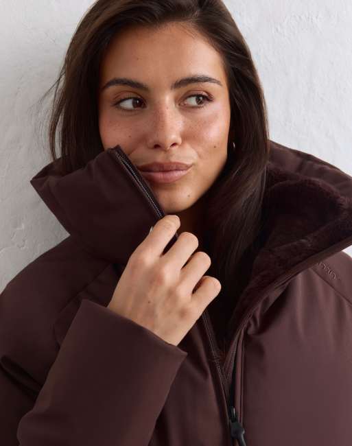 Aim'n Chocolate verbier jacket in chocolate, 3 of 4