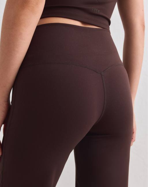 Aim'n collant petite à jambe droite couleur chocolat, 4 de 4