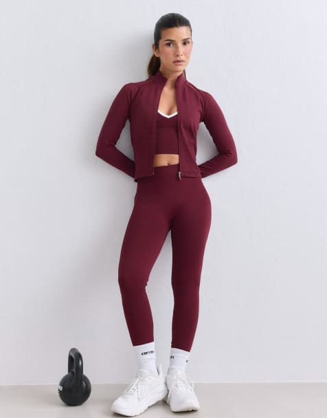 Aim'n Collants petite sculptants sans coutures couleur merlot - view 1