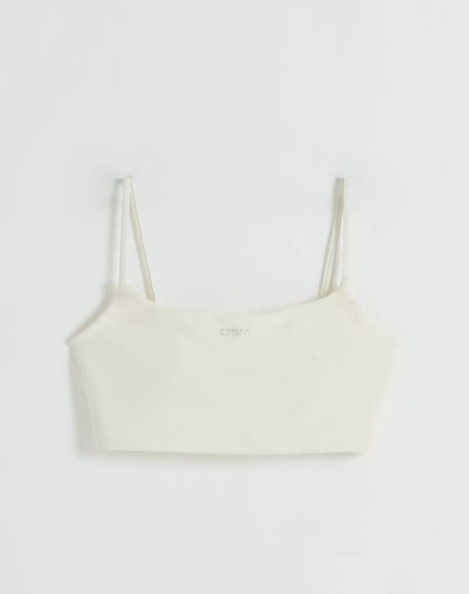 Aim'n Cream sculpting strap bra in cream, 4 of 4