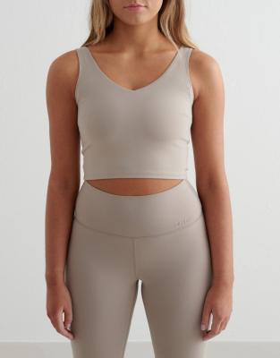 Aim'n - Dark Clay - Brassière - Beige-Neutre