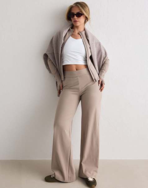 Aim'n - Dark Clay Sense - Beige leggings - view 1