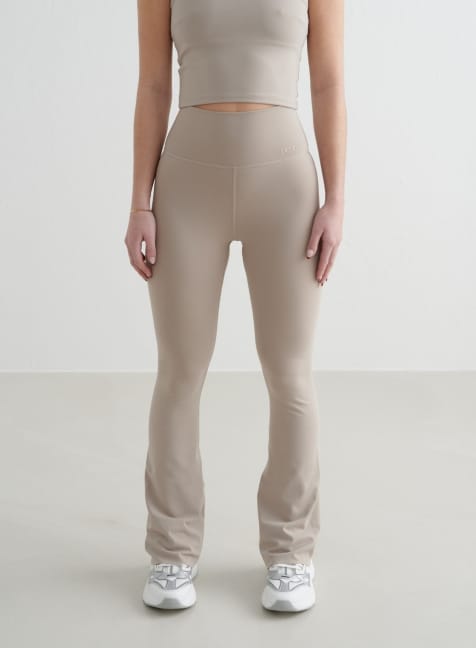 Aim'n Dark clay sense flare petite tights in beige - view 1