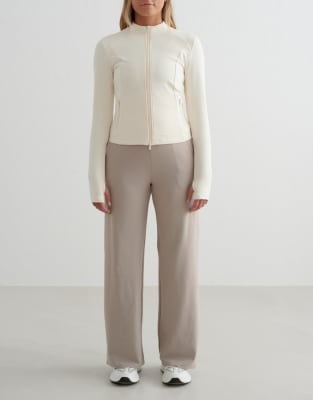 Aim'n - Dark Clay Sense - Pantalon large - Beige-Neutre