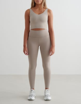 Aim'n Dark clay sense tights in beige-Neutral