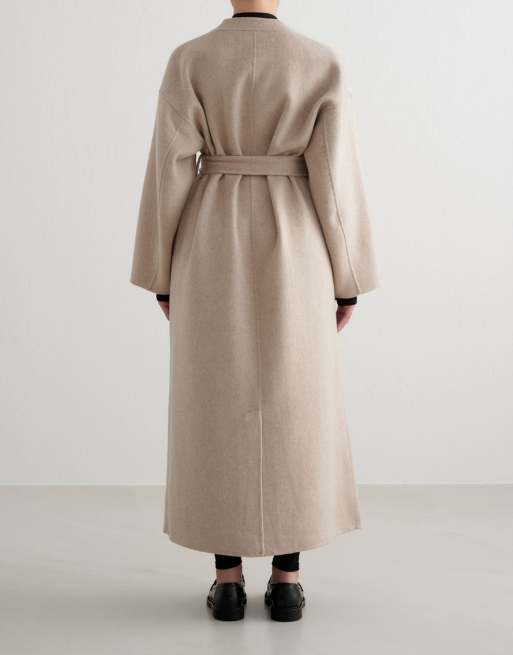 Aim'n Dark clay wool coat, 2 of 4