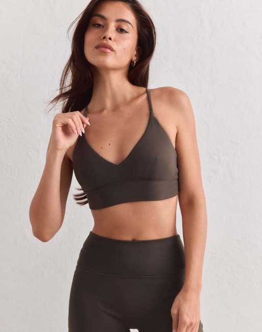 Aim'n - Dark Ivy Sense - Reggiseno con spalline color edera scuro, 3 di 4