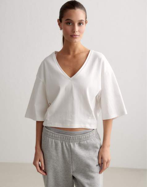 Aim'n - Elevated - T-shirt in wit - view 1