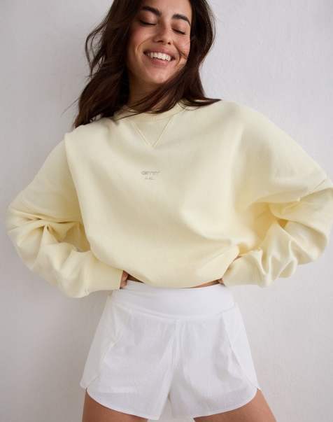 Aim'n - Le Run - Citrongul løbesweatshirt - view 1