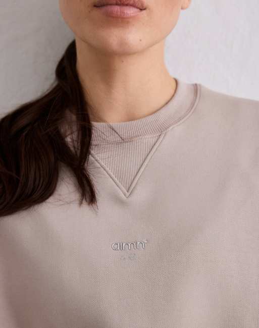 Aim'n - Le Run - Sweat de course - Argile foncé, 2 de 4