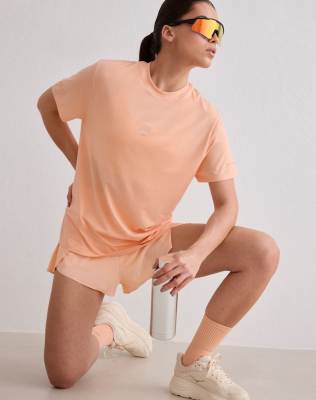 Le Run - T-shirt de course sans coutures - Pêche-Orange 38