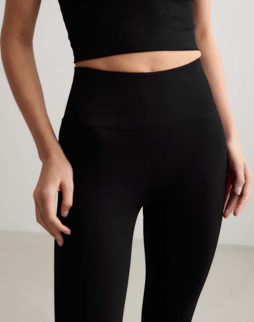 Aim'n legging long sculptant sans coutures noir, 3 de 4