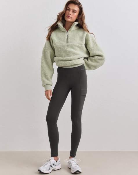 Aim'n leggings con tasca riscaldanti Dark ivy in Dark ivy - view 1