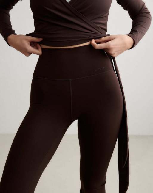 Aim'n - mallas acampanadas Tall Sense en chocolate, 4 de 4