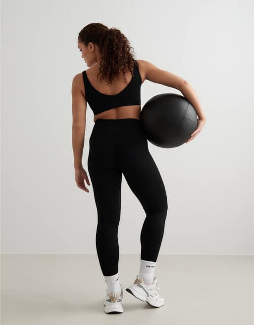 Aim'n - Mallas moldeadoras negras sin costuras, 4 de 4