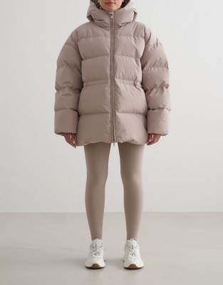 Aim'n - Moment - Steppjacke in dunklem Lehmbeige-Neutral