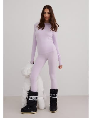 Aim'n - Pale Lavender Baselayer - Leggings in blassem Lavendel-Lila