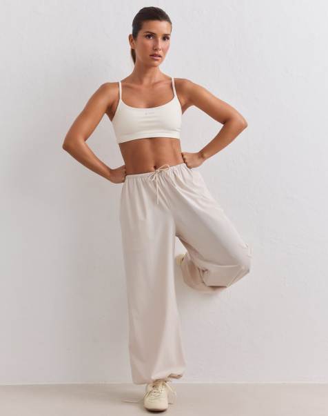 Aim'n pantalon ballon coupe-vent couleur sable - view 1