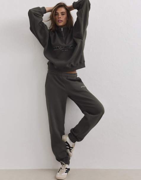 Aim'n pantalon de jogging classique Dark ivy en Dark ivy - view 1