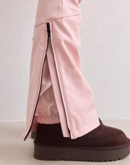 Aim'n pantalón peto térmico elástico en Pink frost, 3 de 4