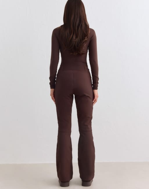 Aim'n pantalon thermo extensible chocolat, 2 de 4