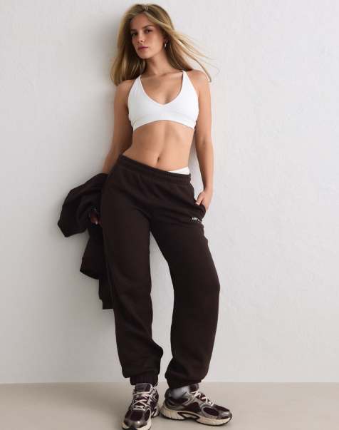 Aim'n - Pantaloni della tuta classici marrone cioccolato - view 1