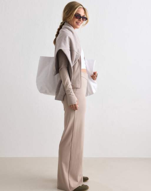 Aim'n pantaloni tall Sense color argilla scura, 4 di 4
