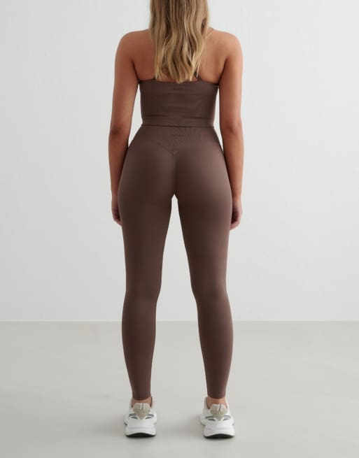 Aim'n Petite - Collants moulants sans coutures - Macchiato, 2 de 4