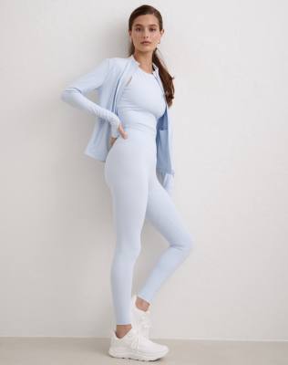 Petite - Sense - Leggings in Aura-Blau Blau 36