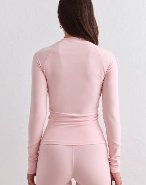 Aim'n Pink frost baselayer long sleeve in pink frost, 2 of 4