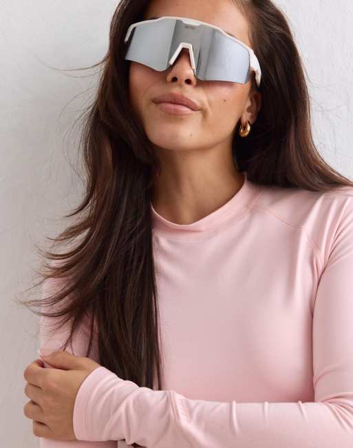 Aim'n Pink frost baselayer long sleeve in pink frost, 3 of 4