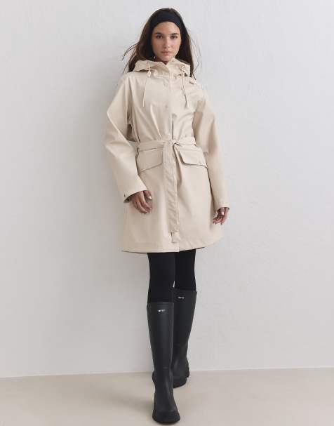 Aim'n Sand rain jacket in sand - view 1