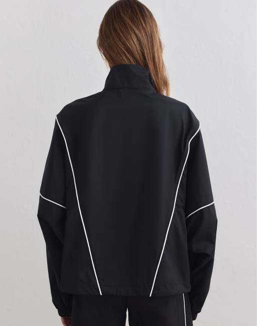 Aim'n schwarze Balance-Windstopper-Trainingsjacke, 2 von 4
