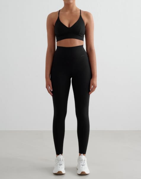 Aim'n schwarze Sense Tall Tights in Schwarz - view 1