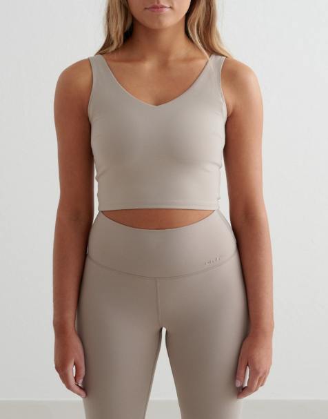 Aim'n - Sense - Bralette in donker kleibeige - view 1