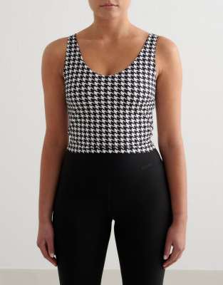 Aim'n - Sense - Bustier mit Pepita-Muster-Bunt