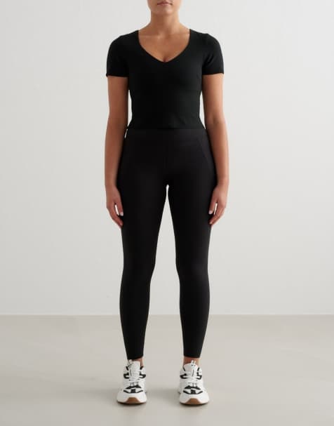 Aim'n - Sense - Mallas negras con bolsillo - view 1