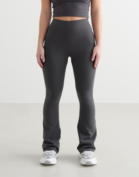 Aim'n Shadow grey sense flare petite tights in grey - view 1