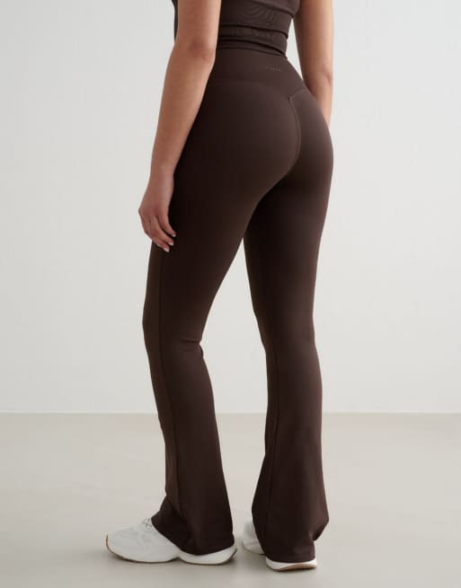 Aim'n - Shape - Legging évasé sans coutures - Chocolat, 4 de 4