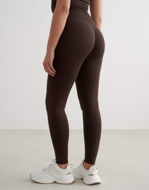 Aim'n - Shape - Legging sans coutures - Chocolat, 2 de 4