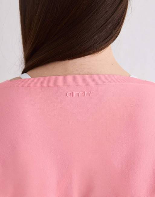 Aim'n - Shape - Top cache-cœur sans coutures à manches longues - Blush, 4 de 4