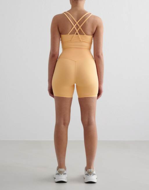 Aim'n Sorbet sense sports bra in creamy orange, 4 of 4